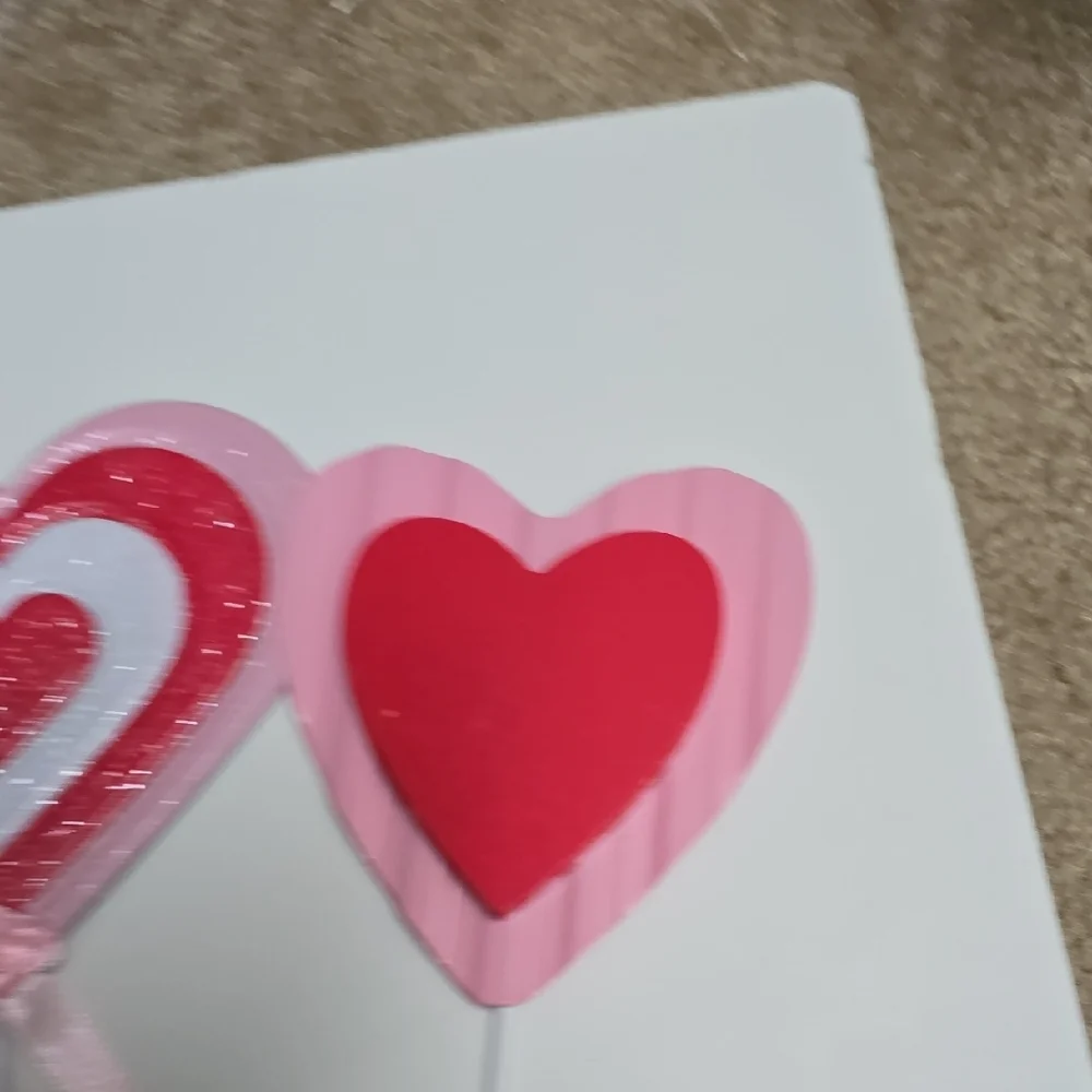 Heart-Shaped Party Picks - Red and Pink